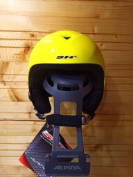 PRILBA SH+ BUBBLE JR NEON YELLOW 56-58CM